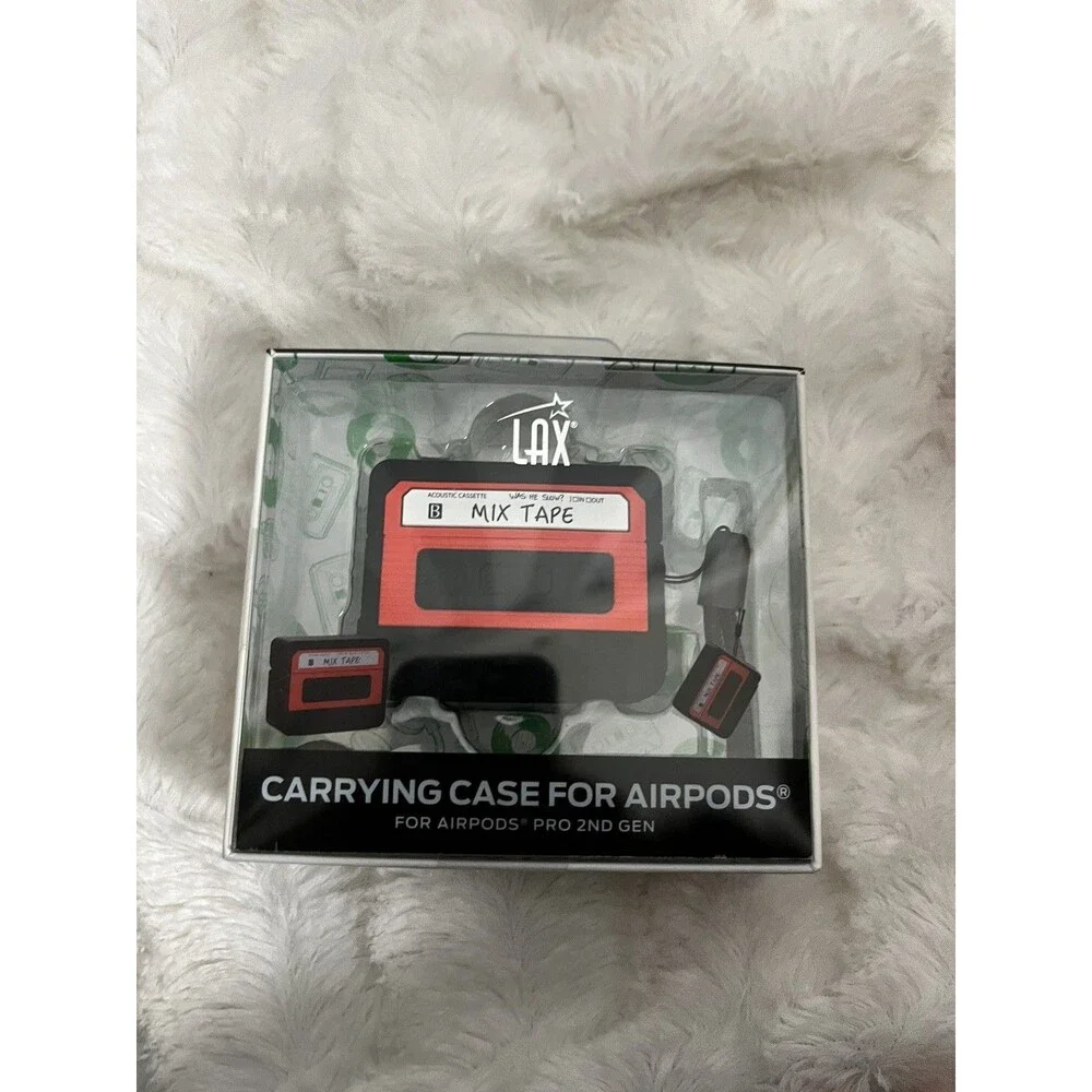 Mixed Tape Cassette Retro Vintage Case for AirPods Pro 2nd Gen